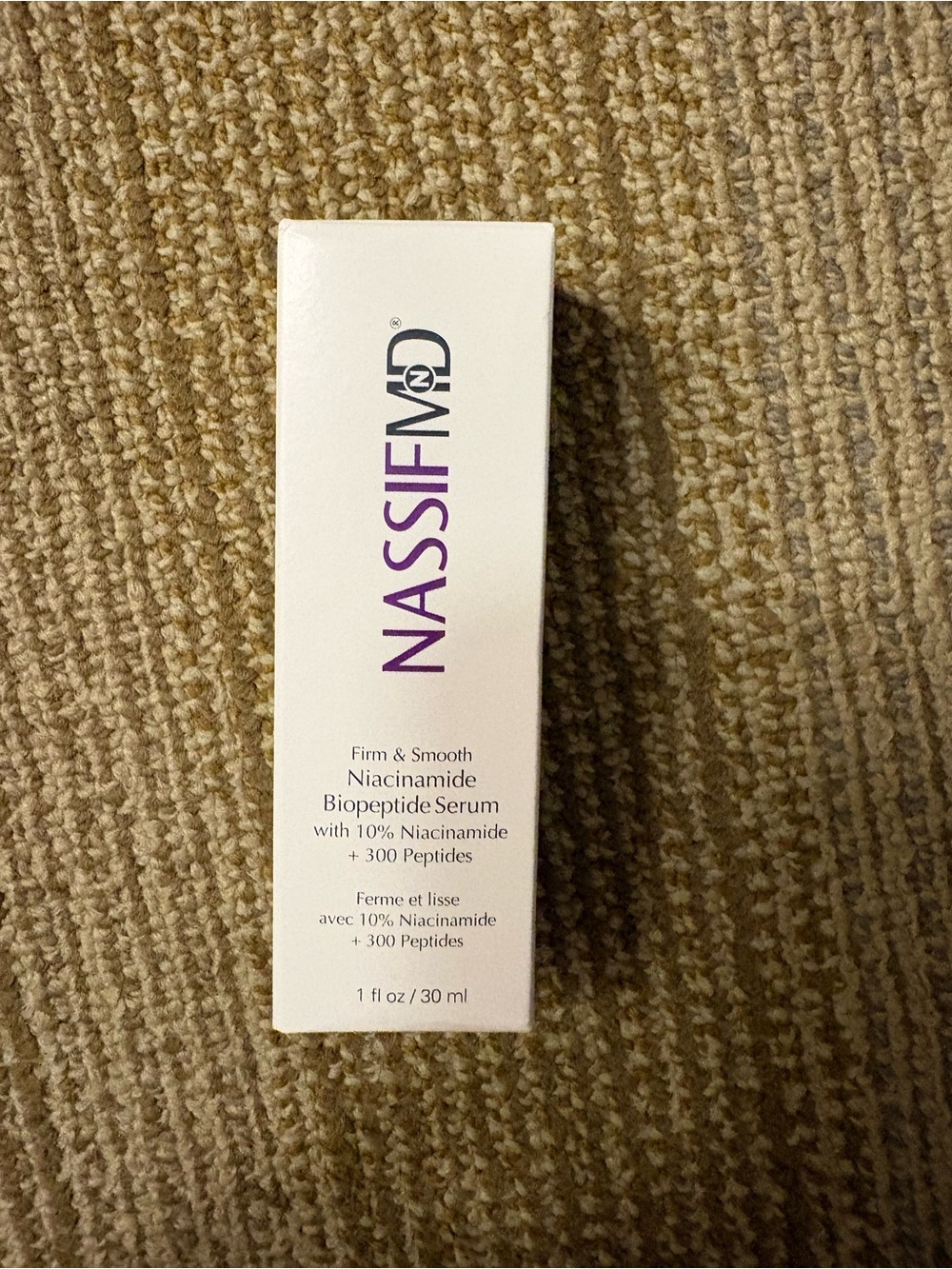 NassifMD Firm & Smooth Niacinamide Biopeptide Serum